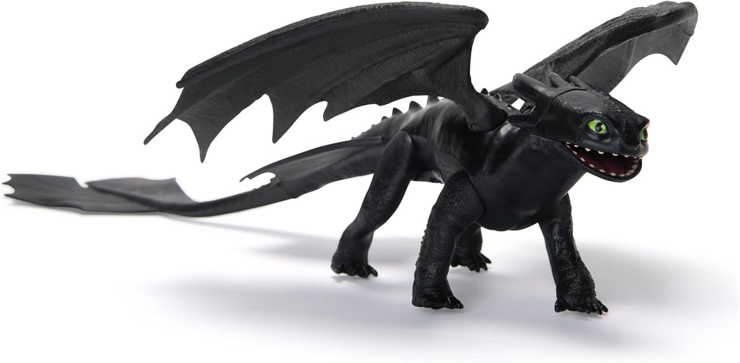Dreamworks „Drachenzähmen leicht gemacht“, 22 cm lange Basis-Drachenzahnlose Figur, Spielzeug für Kinder ab 4 Jahren, Actionfiguren, Naty Shop, Standardtitel
