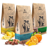 Satz Kaffeebohnen 3x1kg 3000g | Brasilien Guaxupe | Brasilien Mogiana | Brasilien Cerrado | Brasilien | Spezialkaffee | Frisch frittiert