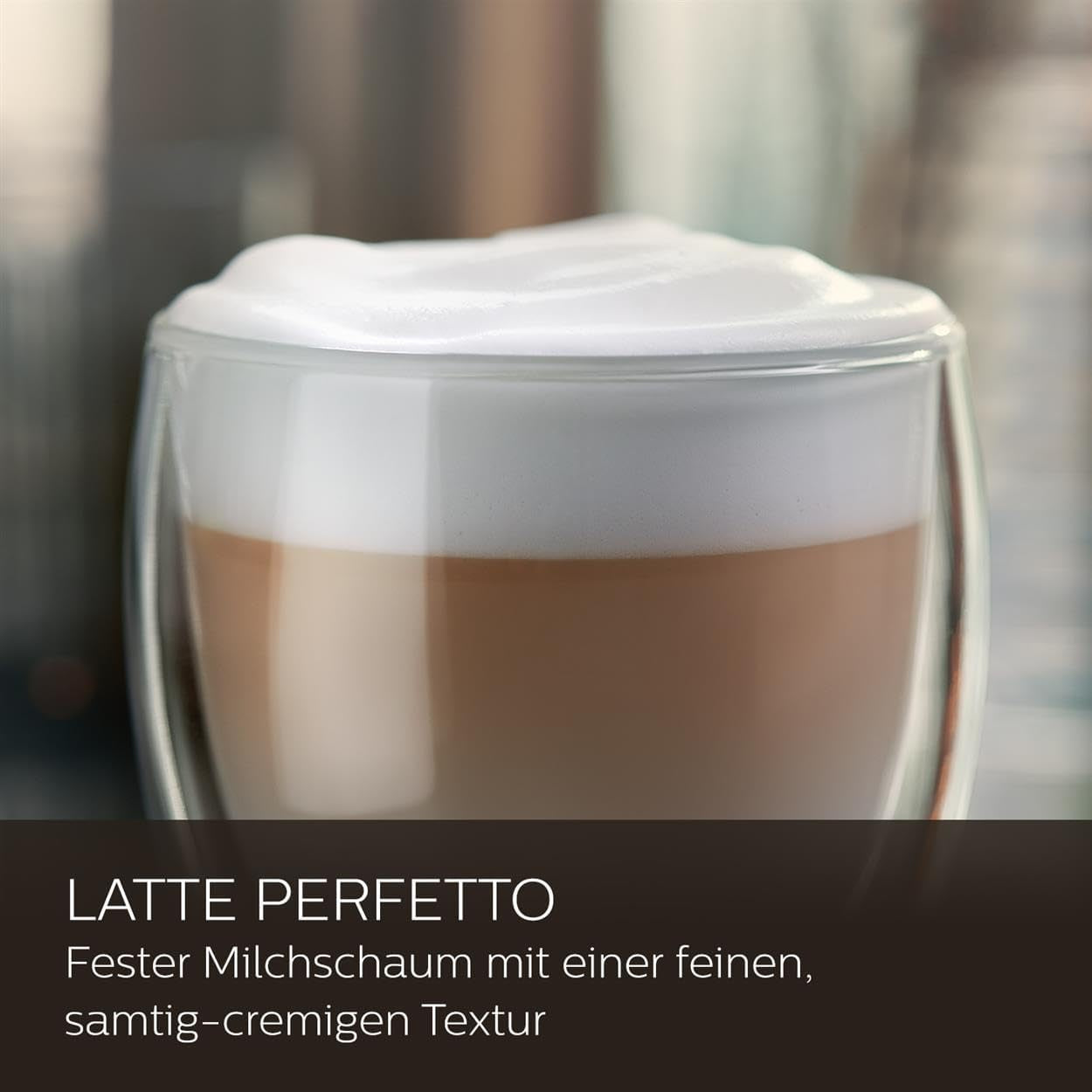Saeco GranAroma Automatischer Espressokocher – 14 Kaffeespezialitäten, intuitives Farbdisplay, 4 Benutzerprofile, Keramikmahlwerk, 1500 Watt (SM6580/10)