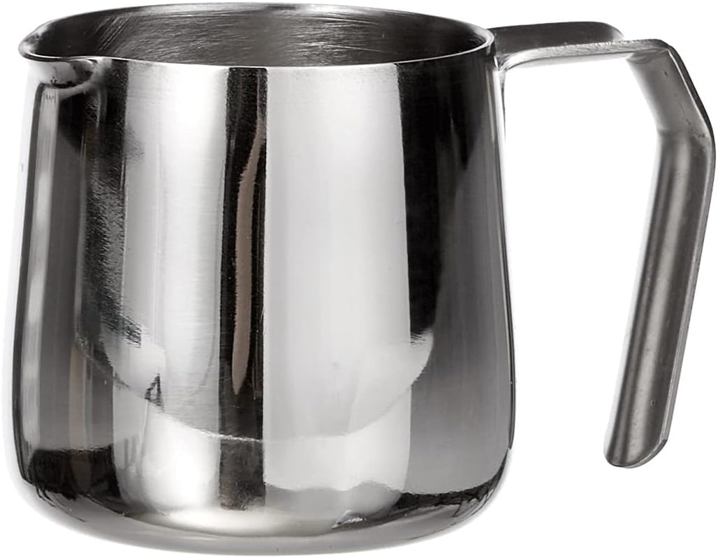 Cilio 0000201383 Latte Macchiato Karaffe, Edelstahl, Silber, 6,4 x 7,4 x 7,6 cm