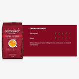 Schwiizer Schüümli Intenso, Kapsel, gemahlener Kaffee 1kg – Intensität 4/5 – UTZ-Zertifikat (4er-Pack)