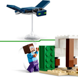 LEGO Minecraft Steve's Desert Expedition, Videospielset für Jungen und Mädchen, Biom mit Steve, Haus, Figuren und Kamelspielzeug, Gamer-Geschenk für Kinder ab 6 Jahren 21251 Bausets Besuchen Sie den LEGO-Store