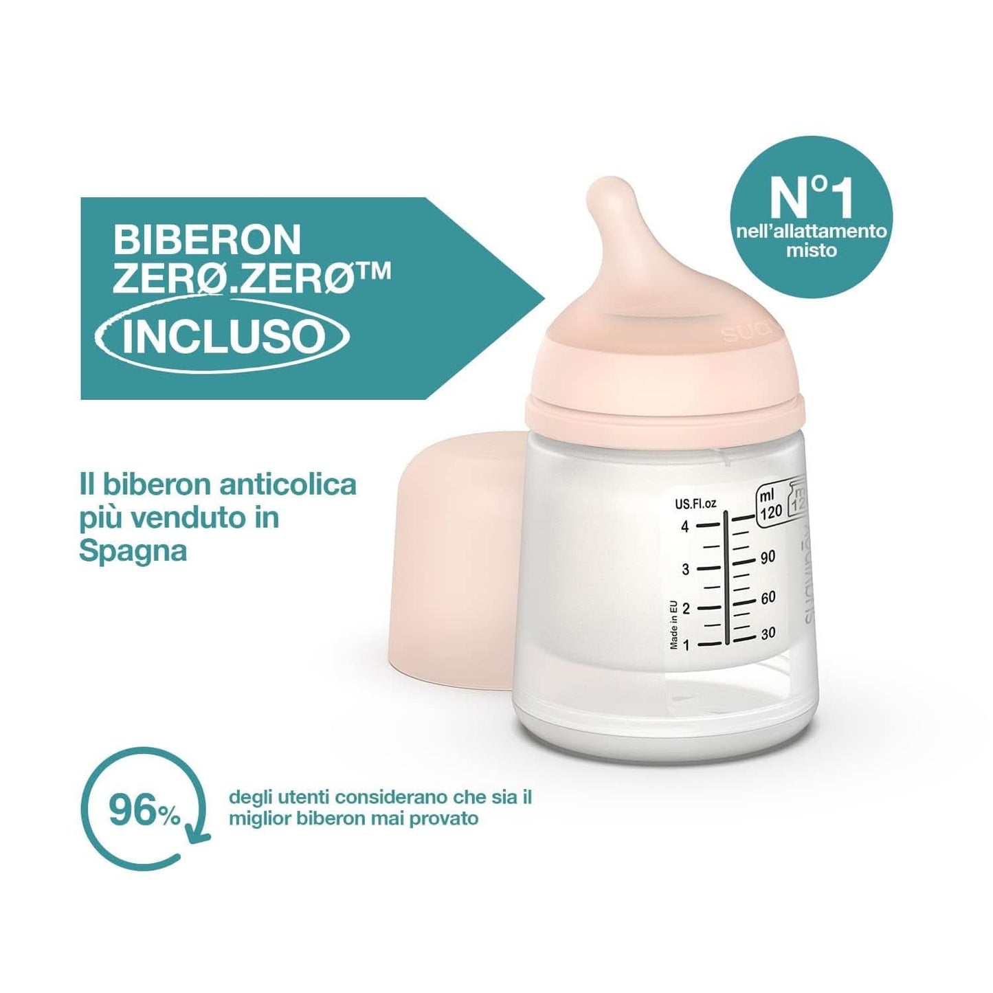 Elektrische Milchpumpe Suavinex Link Zubehör Essen und Stillen Bebe Naty Shop