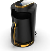 Türkisches Café Inca | Türk Kahve-Maschinen | 250 ml (1–4 Tassen) | 400W | IKM-01 | Schutz gegen Verschütten und Kochen ohne Wasser | Heizplatte aus Edelstahl | Automatisches Herunterfahren | Für einen perfekten türkischen Kaffee