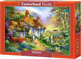 Castorland C-300402-2 – Forest Cottage, Puzzle 3000 Teile Puzzle Naty Shop Standardtitel