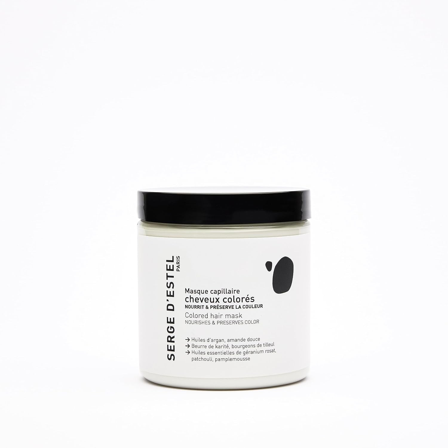 SERGE D'ESTEL PARIS Haarmaske 250 g Pflegt, repariert und macht farbgeschädigtes Haar weich Vegane Formel, 250 g Naty Shop Haarmaske Standardtitel