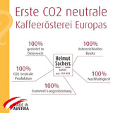 Helmut Sachers Kaffee - Creme, Stärke 4/5, 100 % Arabica, ganze Kaffeebohnen, 6 x 500 g