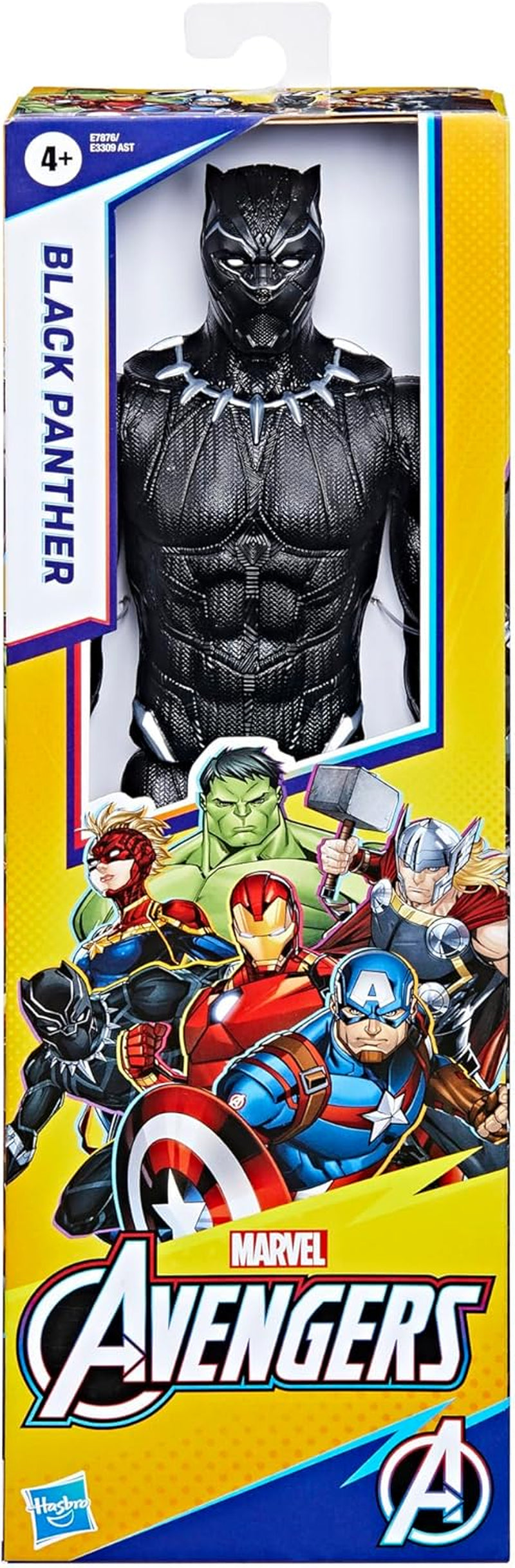 Marvel Avengers Titan Hero Series Black Panther, 30 cm große Actionfigur. Actionfiguren Naty Shop