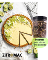 90g getrocknete Zitronenscheiben|Trockenfrüchte zur Cocktaildekoration|getrocknete Zitrone als Dekoration für Weihnachten, Backen, Getränke, Gin, Glühwein, Tee|100% natürliche Qualitätszitronen ohne Zucker Naty Shop Dehydrierte Produkte
