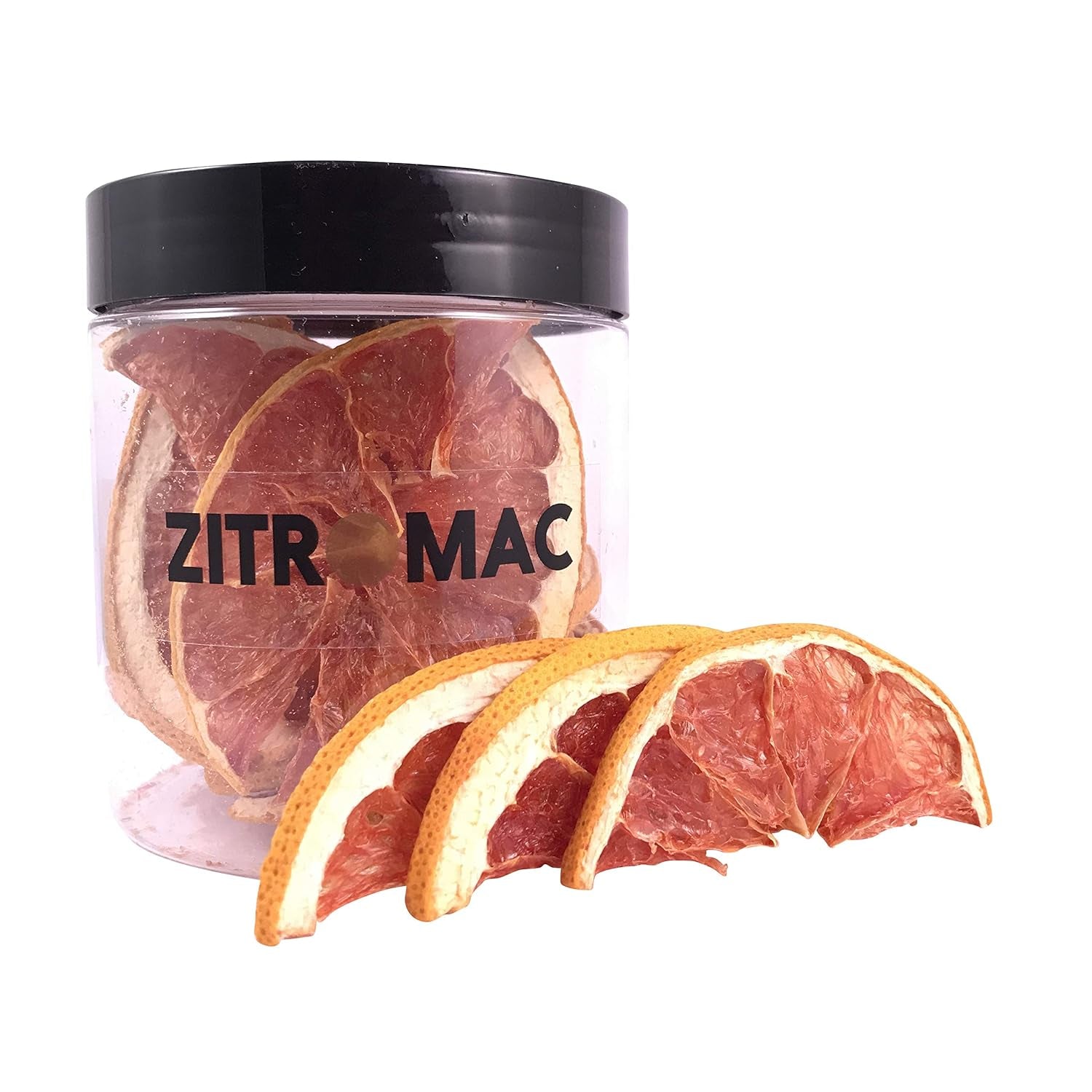 90 g getrocknete Grapefruit für Cocktails – zuckerfreie Trockenfrüchte für Cocktails, Dekorationen, Süßwaren, Weihnachten, Getränke – 100 % natürliche getrocknete Scheiben ohne Zusatzstoffe, dehydrierte Produkte Naty Shop 45 g