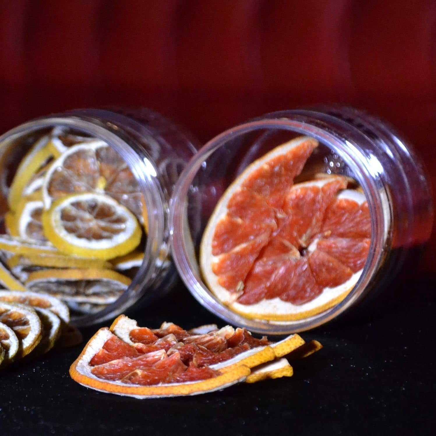 90gr getrocknete Grapefruit für Cocktails – Zuckerfreie Trockenfrüchte für Cocktails, Dekorationen, Süßwaren, Weihnachten, Getränke – 100 % natürlich, getrocknete Scheiben ohne Zusatzstoffe, dehydrierte Produkte Naty Shop