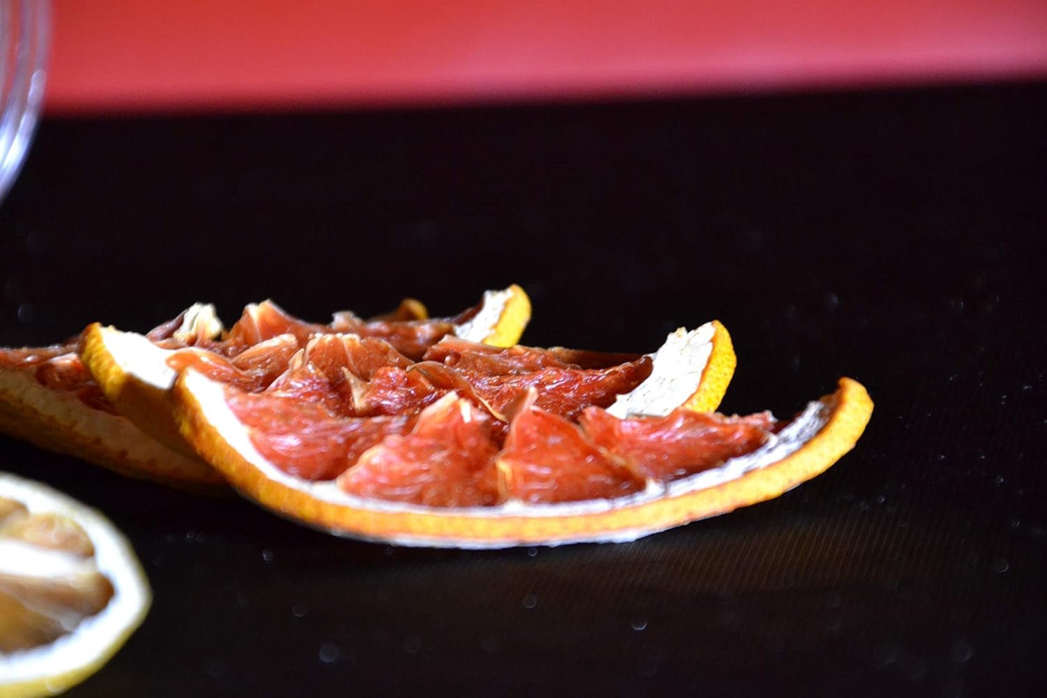 90gr getrocknete Grapefruit für Cocktails – Zuckerfreie Trockenfrüchte für Cocktails, Dekorationen, Süßwaren, Weihnachten, Getränke – 100 % natürlich, getrocknete Scheiben ohne Zusatzstoffe, dehydrierte Produkte Naty Shop