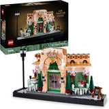 LEGO Icons Französisches Café – Dekorationen für Wohnzimmer oder Büro – Bauset für Erwachsene, inklusive malerischer Fassade, hängendem Blumentopf und Stühlen – Geschenk für Männer und Frauen 10362 Bausets Besuche den LEGO-Store Standardtitel