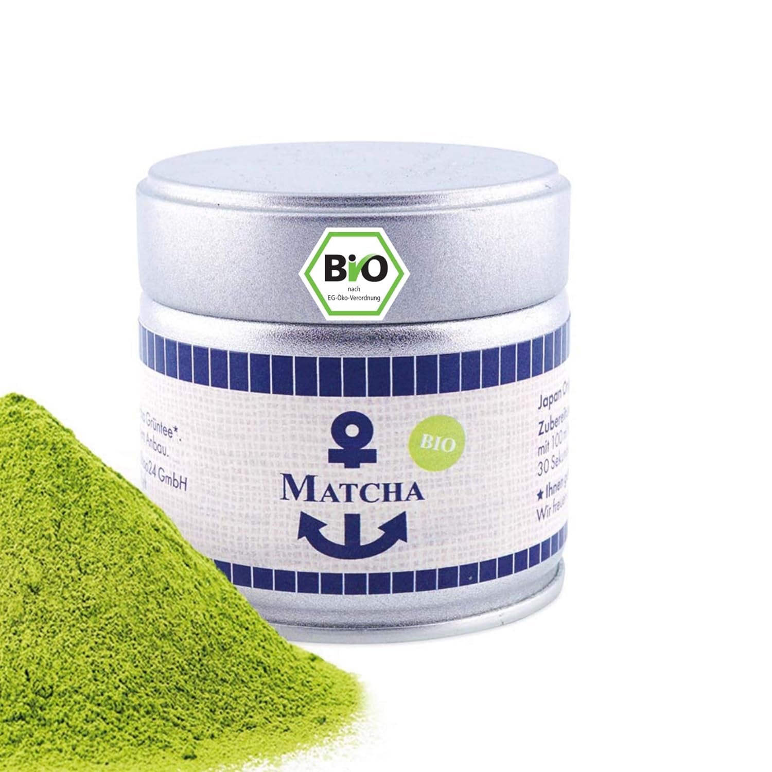 Premium-Bio-Matcha aus Japan, zeremonielle Qualität, frei von Pestiziden, extrafeines Pulver in 30-g-Box, intensiver und zarter Grüntee-Geschmack, geeignet für Latte, Smoothie, zeremonielle Qualität