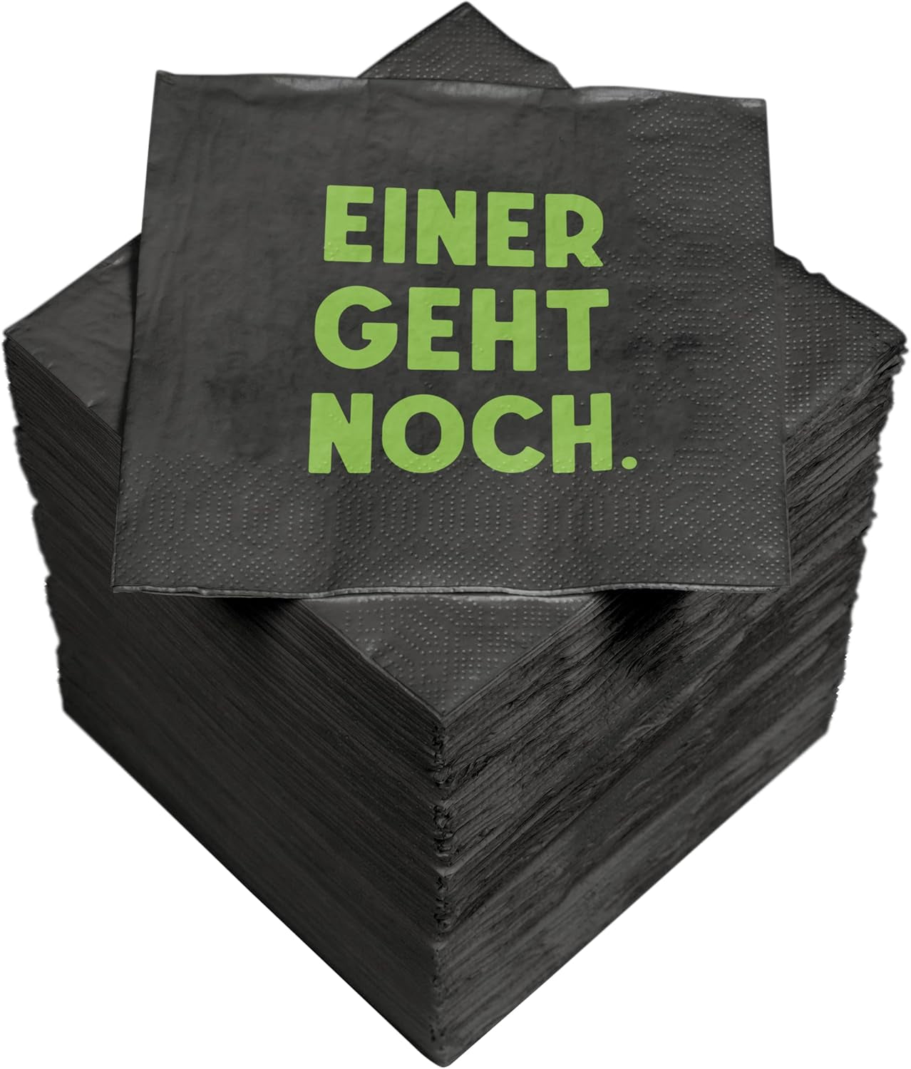 HEKU Cocktailservietten „Schön Dass Du Da Bist“, 3-lagig, 25X25Cm, 150 Stück I Elegantes Design I Ideal für Feiern I Praktisch verpackt