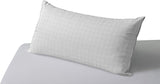 Savel, Anti-Stress-Kissen mit doppeltem Bezug, mittlere Festigkeit, 105 x 40 cm Naty Shop Standardkissen Weiß 70