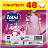 LADY Pants 48 Einweg-Harninkontinenzhosen Saugfähigkeit Plus Größe S für Damen 48 Stk
