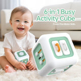 Sinnesspielzeug für Kleinkinder von 1–3 Jahren | Montessori-Spielzeug für Kinder ab 1 Jahr | Reisespielzeug für Babys von 12 bis 18 Monaten | Aktivitätswürfel, Geburtstags- oder Weihnachtsgeschenk für 1-Jährige