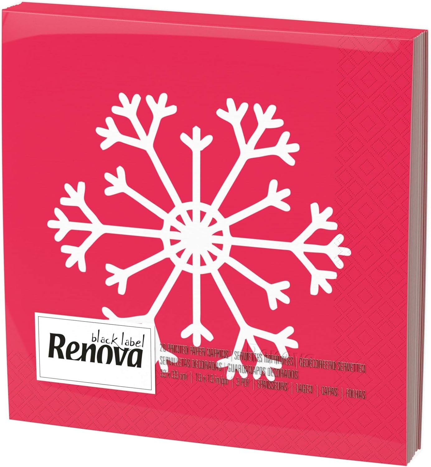 Renova Papierservietten, Weihnachten, 20 Stück, 110 g