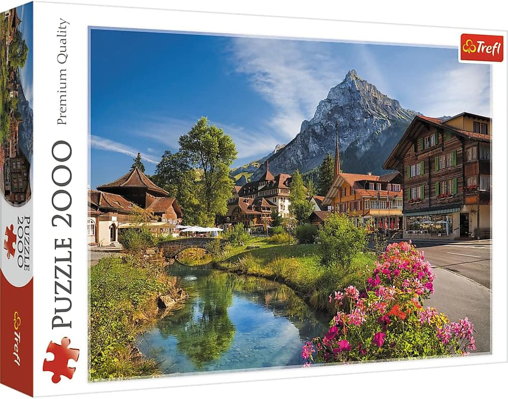 Trefl, Puzzle, Alpen im Sommer, 2000 Teile, Premium-Qualität, Für Kinder ab 12 Jahren Puzzle Naty Shop Standardtitel