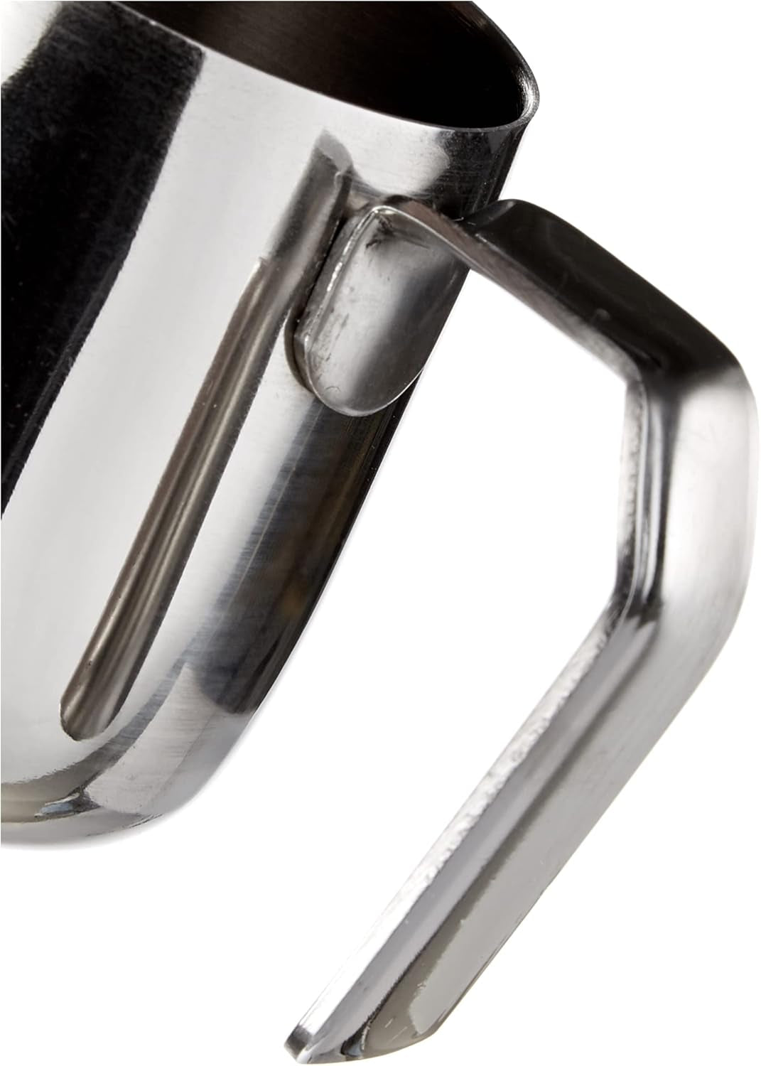 Cilio 0000201383 Latte Macchiato Karaffe, Edelstahl, Silber, 6,4 x 7,4 x 7,6 cm