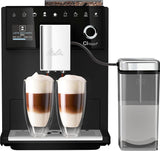 Melitta CI Touch – Espressovollautomat mit Milchsystem, Espressomaschine mit integrierter Kaffeemühle und Milchaufschäumer, z.B. für Espresso oder Cappuccino, silber