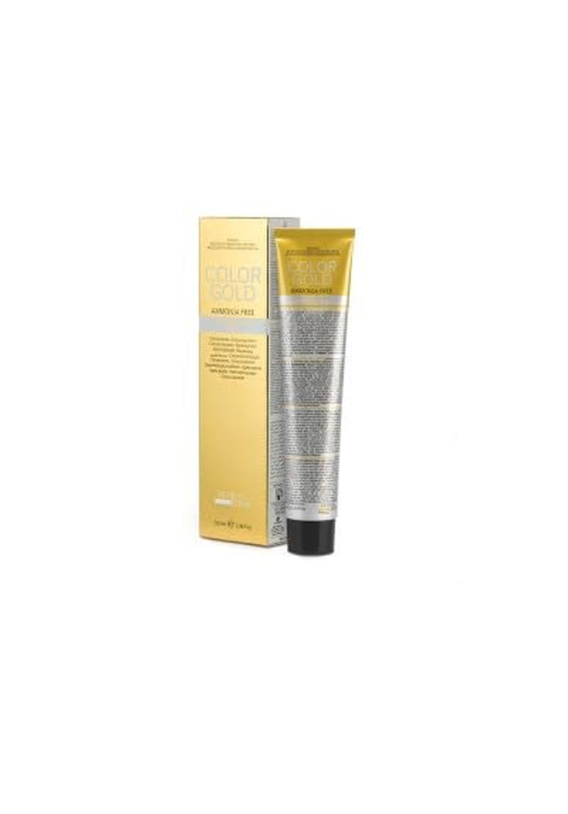 - Farbcreme Color Gold 7,0 Blond - 100 ml - Professionelle Haarfarbe mit grauem Belag Naty Shop Haarfarbe Gold, Dunkelblond 100 ml (1 Packung)