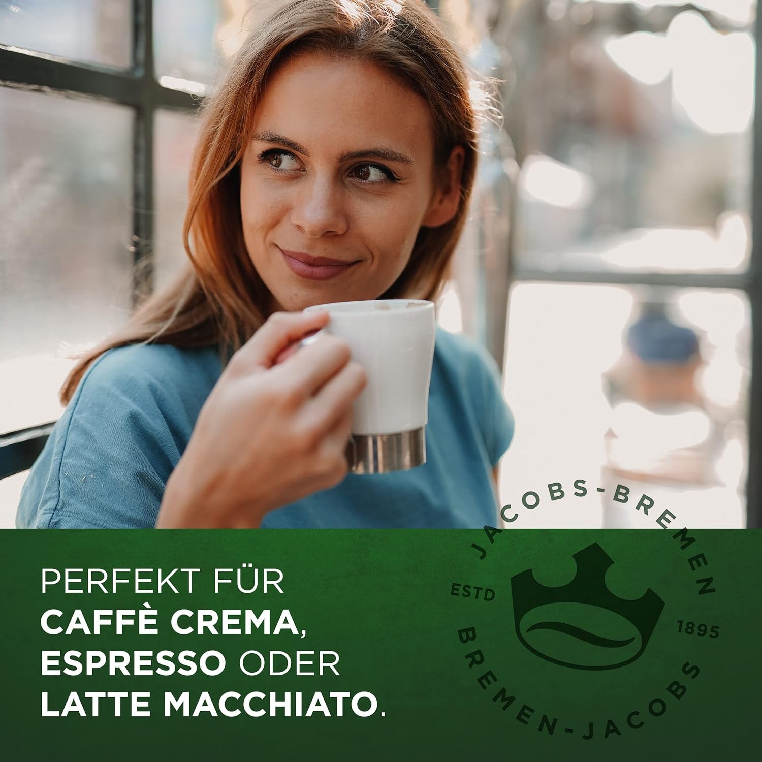 Kaffeebohnen Jacobs Professional Le Grand Café Cream, Intensität 2/5, ganze Kaffeebohnen, 1 kg
