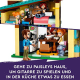 LEGO Friends Olly und Paisley Familienhaus, Puppenhaus mit Figuren und Zubehör, zweistöckiges Haus und Baumhaus-Set, kreatives Geschenk für Mädchen und Jungen ab 7 Jahren. 42620 Bausets. Besuchen Sie den LEGO-Store