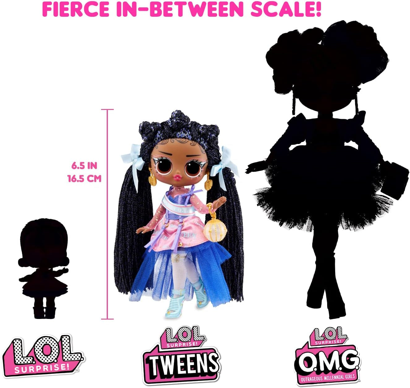 LOL Überraschung! Tweens Fashion Doll Serie 3 – NIA Regal 15 cm Puppe mit Überraschungen: Extravagante Outfits, Accessoires und mehr. Tolles Sammelgeschenk für Jungen und Mädchen ab 18 Jahren 584087
