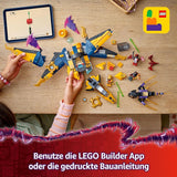 Ras und Arins LEGO NINJAGO Super Storm Flyer – Spielzeug mit Drohne, Shootern, Rotorblättern und Motoren – inkl. 3 Ninja-Rollenspiel-Minifiguren – Bauset für Jungen und Mädchen ab 8 Jahren 71833 Bausets Besuchen Sie den LEGO-Store