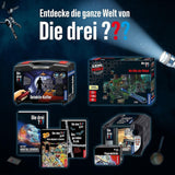 Die Drei??? - Krimi-Puzzle – Die Villa der Puzzles von KOSMOS 697976, 300 Teile, leuchtet im Dunkeln, mit UV-Lampe, Lesen, Puzzle, Rätsel lösen, Detektivpuzzle Ab 10 Jahren Puzzle Naty Shop