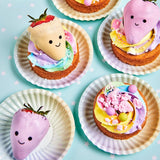 Rote Lebensmittelfarbstifte von Funcakes: Essbare Stifte für Kekse, Kuchen, Fondant und mehr, ideal zur Personalisierung, Halal-zertifiziert