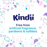 Kindii Feuchttücher Für Babies Und Kinder Pure Water 99% - 99%ige Zusammensetzung Auf Wasserbasis - Allantoin - Unparfümiert - Dermatologisch Getestet - Für Empfindliche Haut - 720 Stück - 12X60 Stück Naty Shop