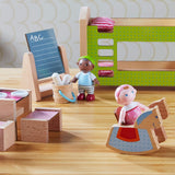 HABA 306696 – Little Friends Family Time Spielset, flexibles Puppenzubehör, ab 3 Jahren