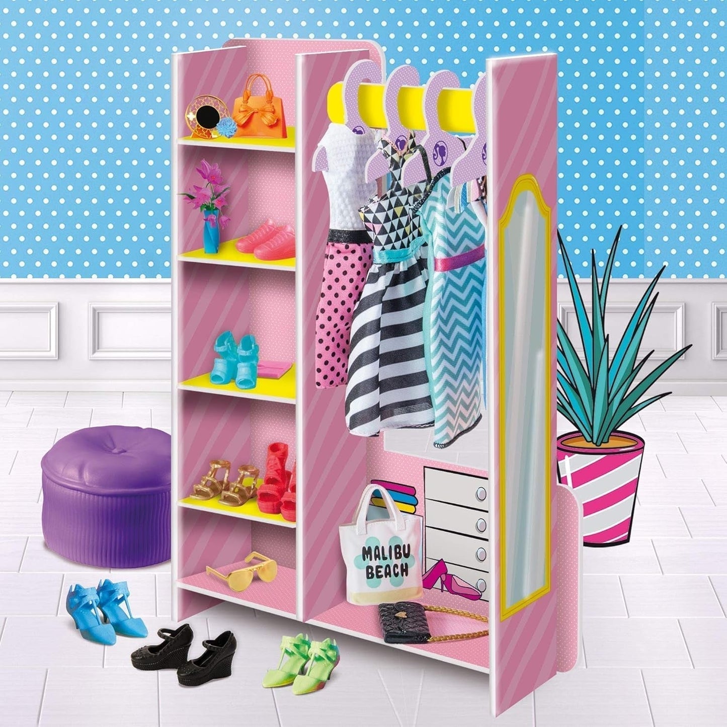 Lisciani 76918 Barbie Fashion Boutique Puppenhäuser Naty Shop