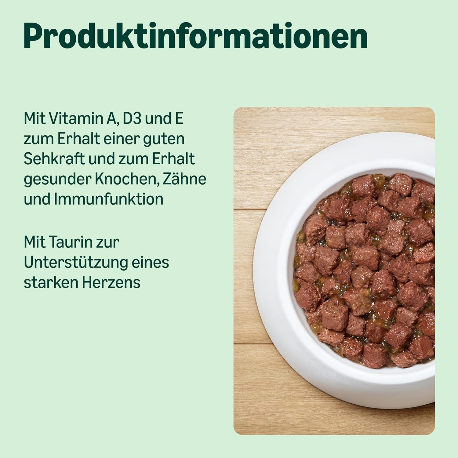 Amazon Getreidefreies Nassfutter für Katzen, Hühnerstücke in Gelee in Dosen, 12 x 405 g