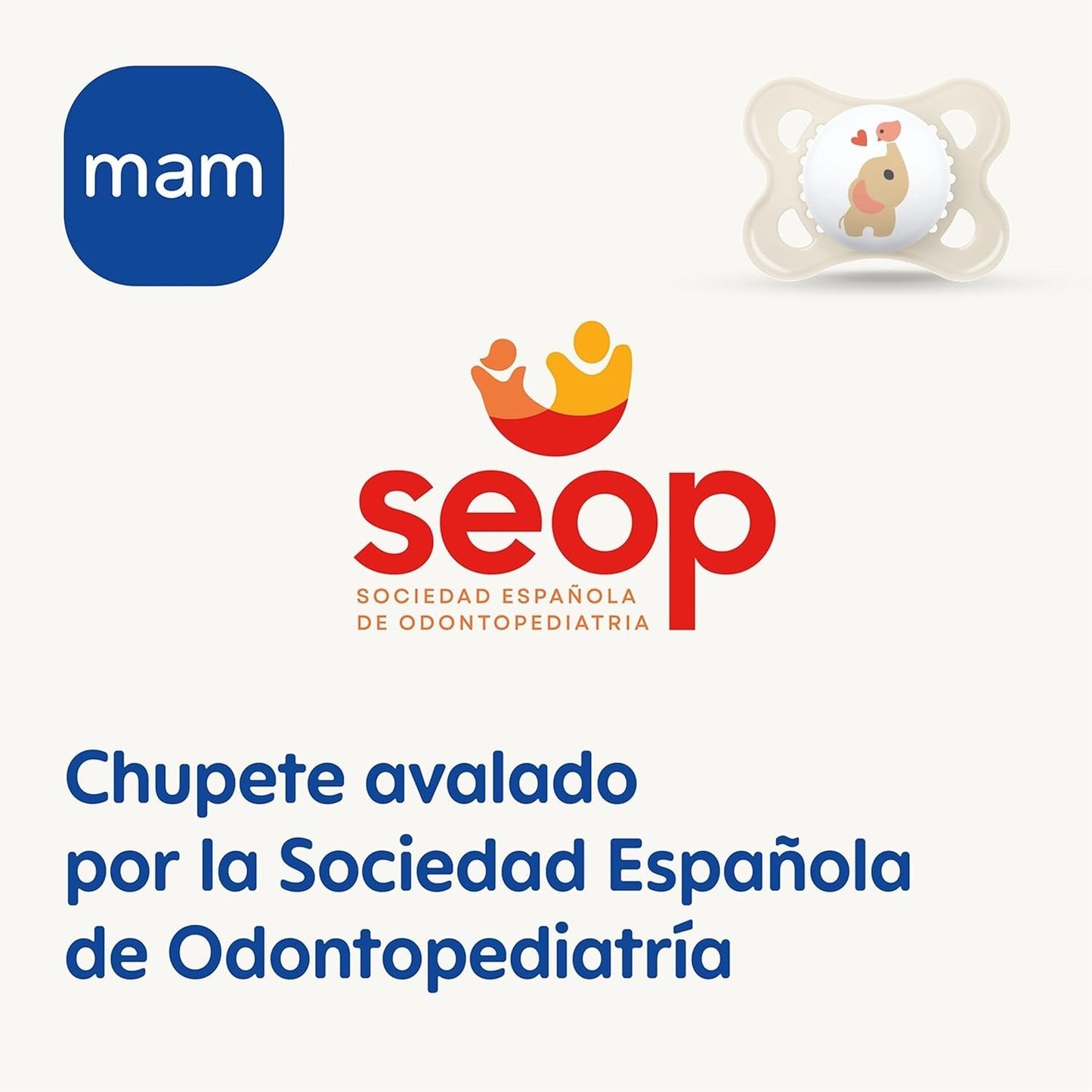 MAM Clip It Schnuller! Broach & Original S226 Skinsoft™ Silikon, ultraweich, für Babys ab 0+ Monaten