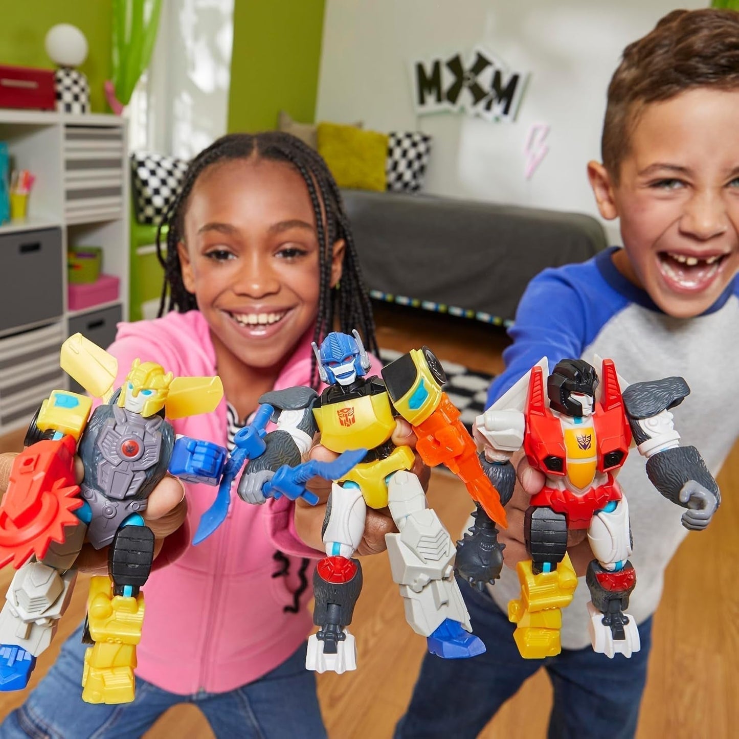 Transformers Mixmashers Starscream Anpassbare Actionfiguren und Zubehör Actionfiguren Naty Shop