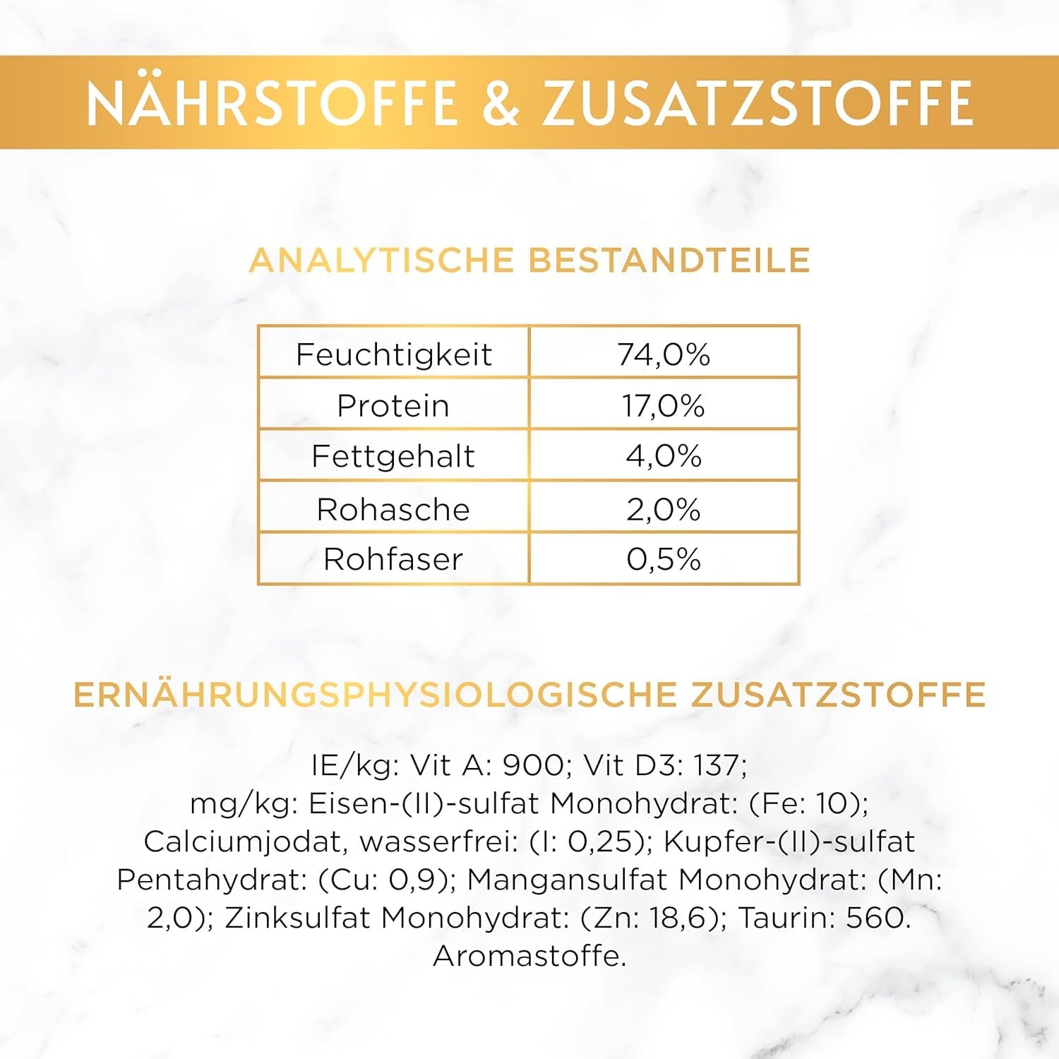 Gourmet Gold Refined Ragout Chicken Nassfutter für Katzen, 12er-Pack (12 x 85 g)