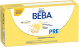 BEBA PRE Anfangsmilch von Geburt an, Babynahrung mit DHA, nur Laktose, ohne Palmöl, Packung 3 (3 x 800 g) Naty Shop PRE 32 x 90 ml 32 x 90 ml