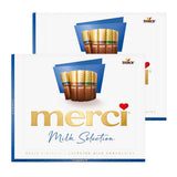 merci Finest Selection Mousse au Chocolat Sorte – 1 x 210 g – Spezialitäten Erlesenes Schokoladenmousse – Gefüllte und ungefüllte Pralinen