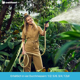 CELLFAST Gartenschlauch 3,4 Zoll 3-lagiger Wasserschlauch Garten Flexibler Bewässerungsschlauch mit langlebiger Drahtverstärkung UV-beständig Anti-Algen 25 Bar 50 Meter und mehr