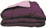 Couette CALGARY Chocolate/Corail 140 Bettdecken und Steppdecken Naty Shop 240X220X1 cm