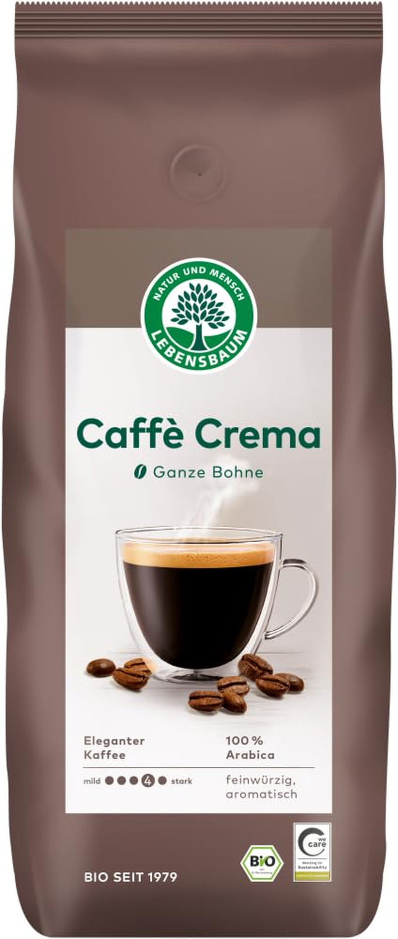 Caffè Crema, ganze Bohnen 6 x 1000 g