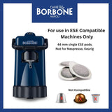 Caffè Borbone Kompostierbare Kaffeepads, Rote Kaffeemischung – 150 Pads – Kompatibel mit ESE System Papier Pads 44 mm