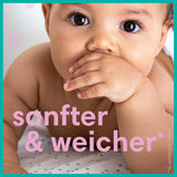 Bright Starts Deluxe-Türschnäpper-Set mit sicherem und stabilem Türrahmen-Clip und Pampers Sensitive Babyfeuchttüchern, 1200 Tücher (15 x 80)