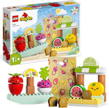 LEGO DUPLO Mein erster Bio-Markt, Spielzeugladen-Set für Jungen und Mädchen, Lernspielzeug für Kleinkinder ab 1,5 Jahren, Obst- und Gemüsezubehör 10983 Bausets Besuchen Sie den LEGO-Store Single