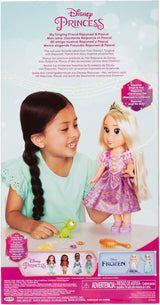 Disney Princess singende Rapunzel-Puppe, 35 cm, singt „I See the Light“, inklusive Zubehör für mehr Spaß, perfekt für Mädchen ab 3 Jahren, Purple Dolls Naty Shop