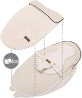 Multifunktionales Stillkissen, 4 in 1, Soft Nova, beige, Einzelkissen: 202 cm, Sessel, 40 x 75 x 22 cm Zubehör Essen und Stillen Bebe Naty Shop